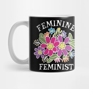 Feminine Feminist Flowers Mug
